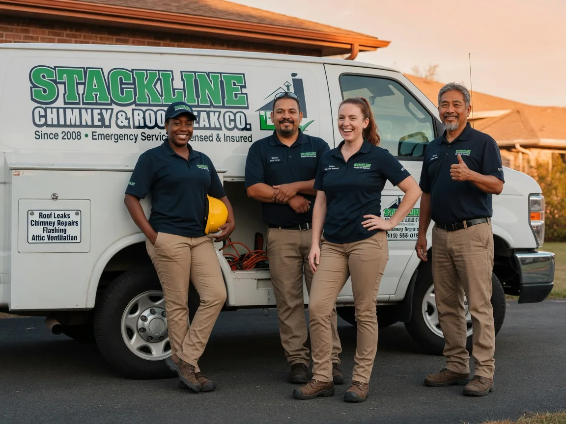 Chimney flashing repair company in Fairfield, ND